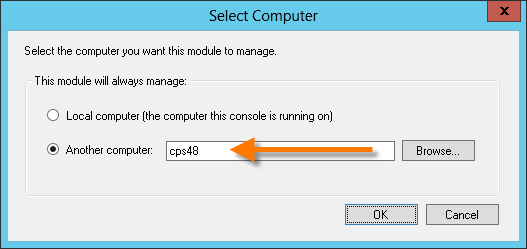 Starting remote configuration or ThinPrint components