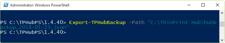 saving backup to the file hubbackup_2018-01-23.json